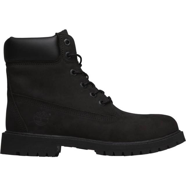 Timberland 6 Inch Premium Waterproof Boots | Black Classic Boots | Youth Boots - UK 6.5