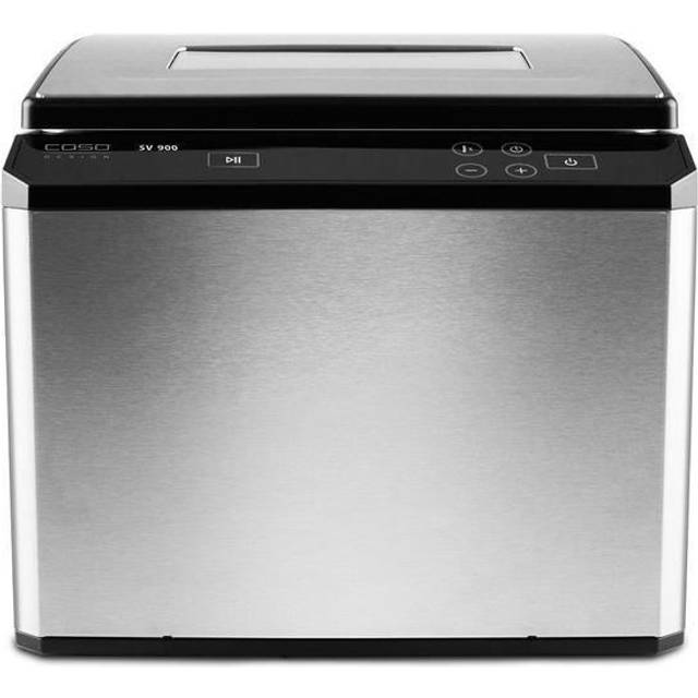 CASO SV900 Sous Vide Garer, perfekt vakuumkokning i vattenbad för upp till 5 portioner, lågtemperaturgrill 30 °C till 90 °C i steg om 0,1 °C