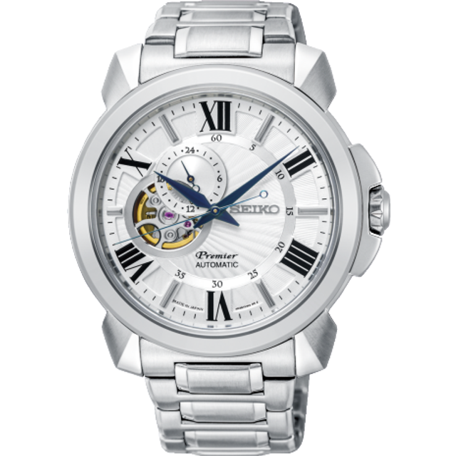Seiko Watch Premier Automatic D - Silver