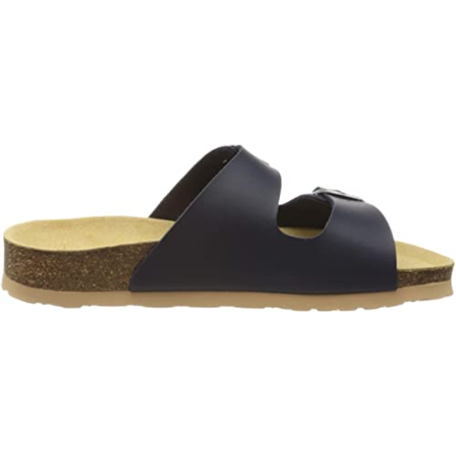Superfit Jungen FUSSBETTPANTOFFEL Hausschuhe, BLAU 8000