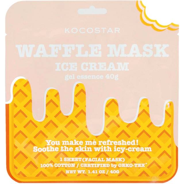 KOCOSTAR Kocostar Waffle Mask Ice Cream |Nude |40 g