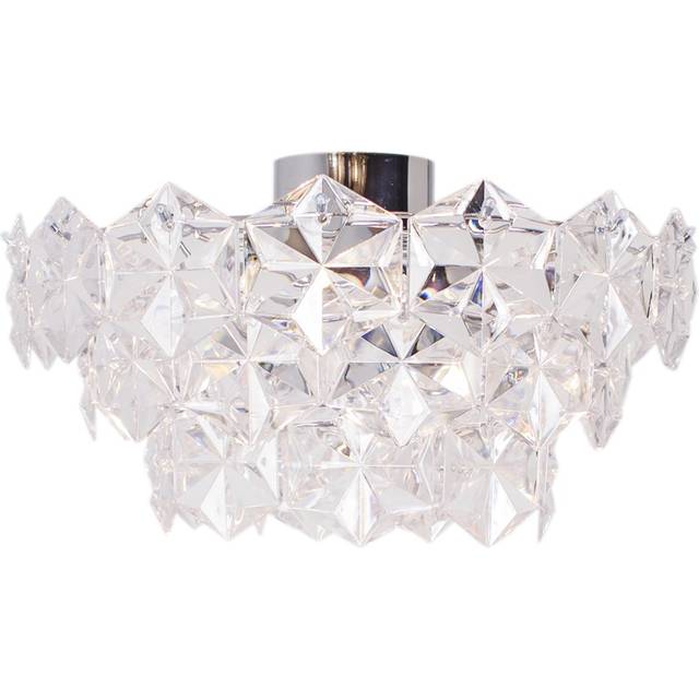 By Rydéns Monarque plafond Krom-klar - Silverfärgad