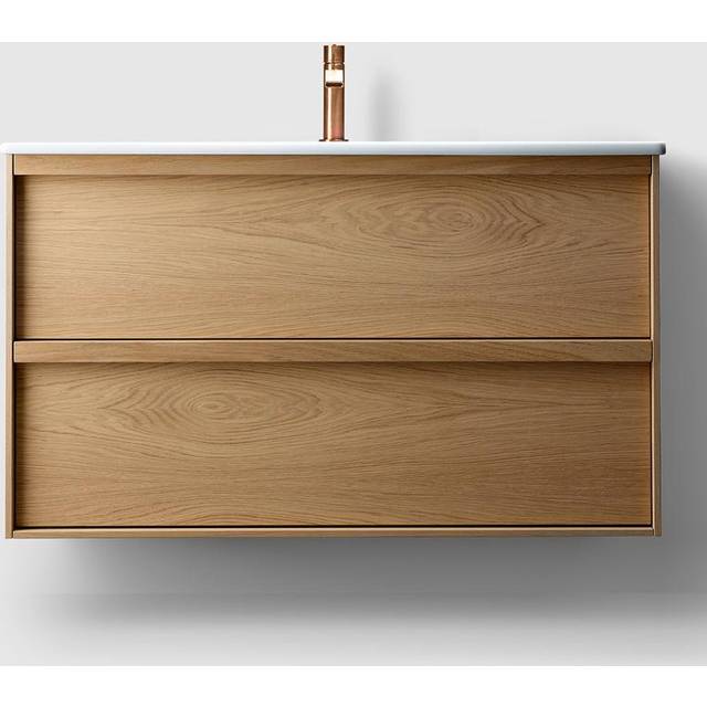 Tvättställsskåp Haven H2/100 White Wood