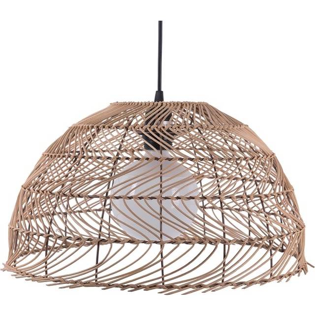 Pendant Lamp SELENGE Rattan Light Brown