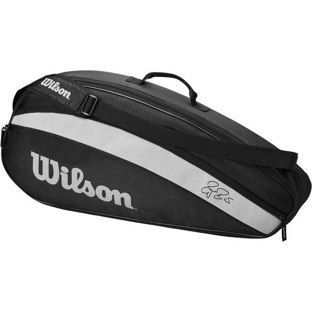 Wilson Roger Federer Team 3 Bag Svart