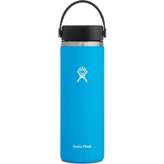 Thermos Hydro Flask wide mouth with flex cap 2.0 20 oz - Blanc