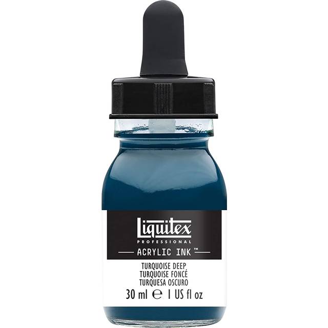 Liquitex Professional Acrylic Ink - Turquoise Deep - 30 ml - Blue