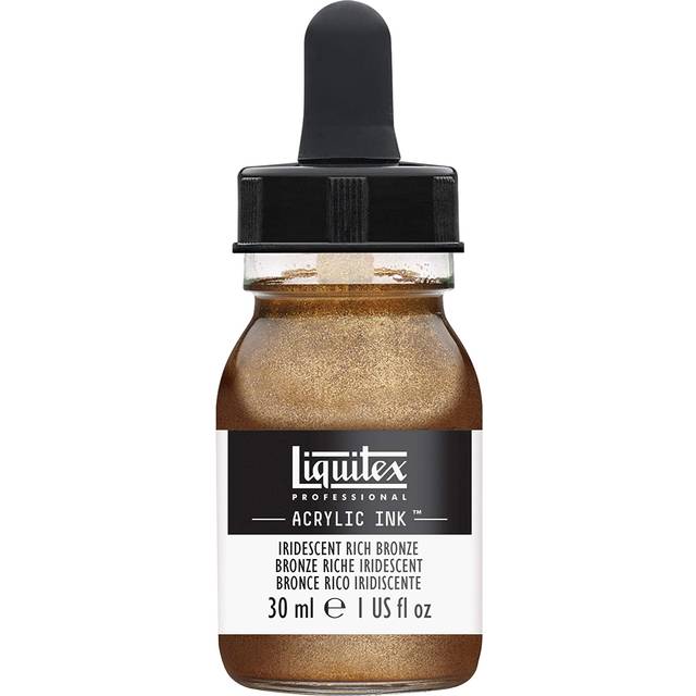 Liquitex Professional Acrylic Ink - Iridescent Rich Bronze - 30 ml - Metallic