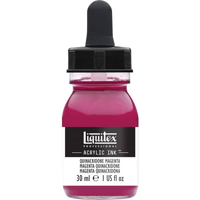 Liquitex Professional Acrylic Ink - Quinacridone Magenta - 30 ml - Pink