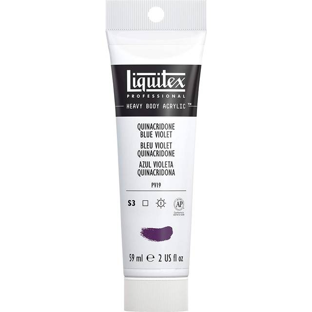 Liquitex Heavy Body Acrylic 59ml Quinacridone Blue Violet Series 3 - Purple