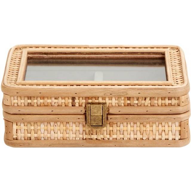 Nordal - Jewelry Box - Smyckeskrin - Nature - S - H: 7,5 x B: 16,5 x L: 21,5 cm