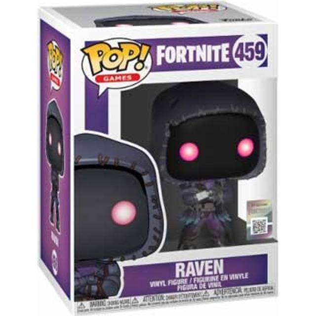 Funko POP! Games: Fortnite – Raven Vinyl, Multi – vinyl samlarfigur – presentidé – officiella handelsvaror – leksaker för barn och vuxna – videospelfans – modellfigur för samlare