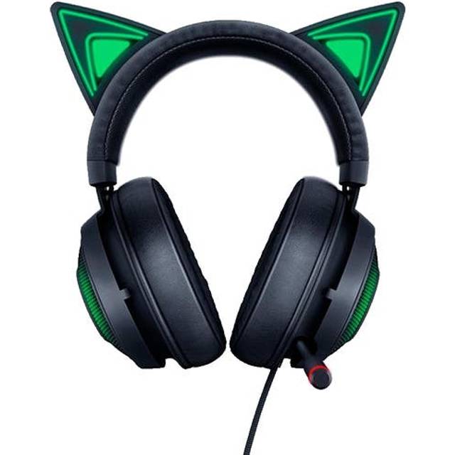 Razer Kraken Kitty RGB USB Gaming Headset: THX 7.1 Spatial Surround Sound - Chroma RGB Lighting - Retractable Active Noise Cancelling Mic - Ligh