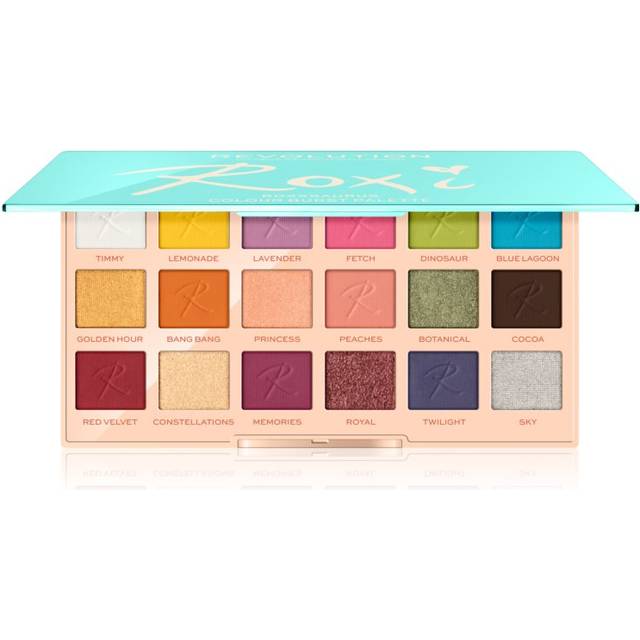 Revolution Beauty X Roxxsaurus Eyeshadow Palette Colour Burst