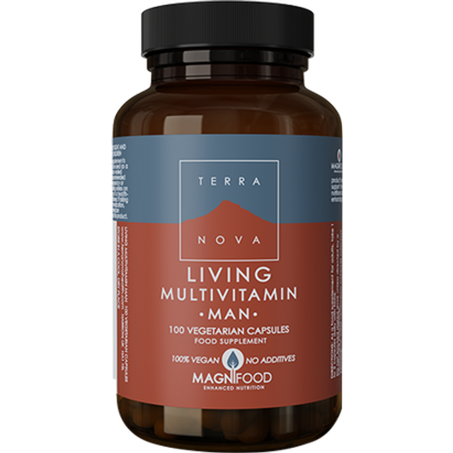 Terranova Living Multivitamin Man Capsules 100 Capsules