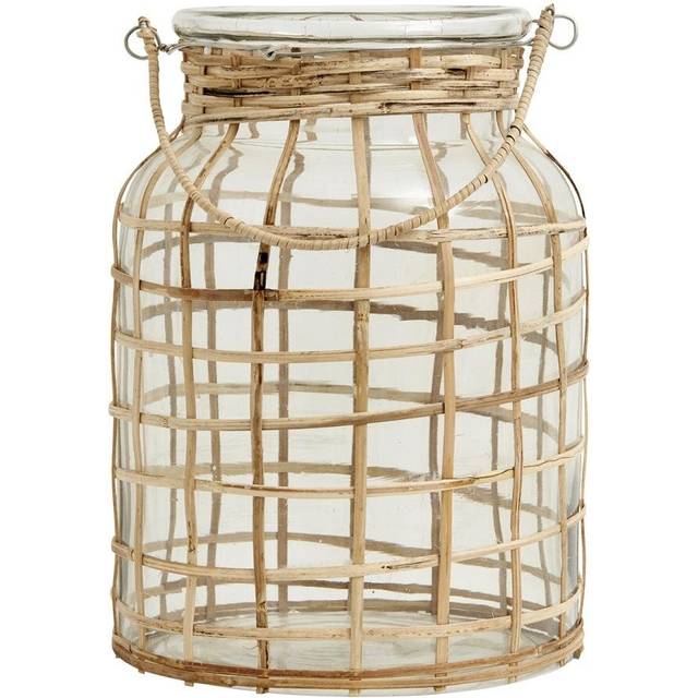Nordal – BAMBOO ljuslykta i glas, large