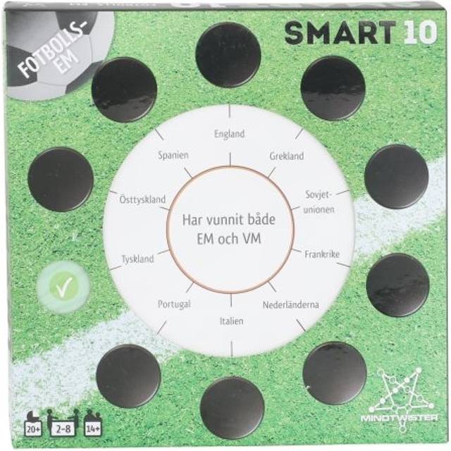 SMART10 Fotboll, Frågekort (SE)