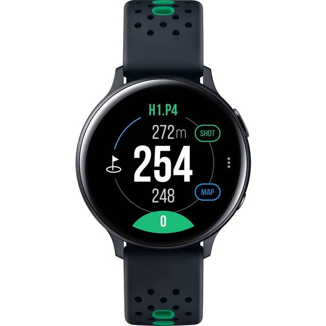 Samsung Galaxy Watch Active2 3.43 cm (1.35") OLED 44 mm Digital 360 x 360 pixels Touchscreen Black Wi-Fi GPS (satellite)