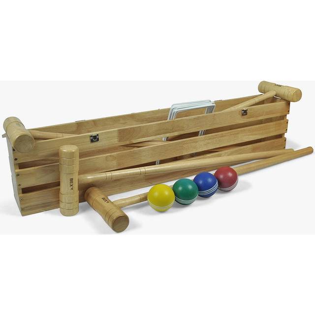 Bex Croquet Pro 4 Mallet In Wooden Box, Brown