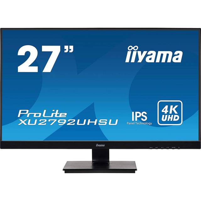 iiyama ProLite XU2792UHSU-B1 LED display 68.6 cm (27") 3840 x 2160 pixels 4K Ultra HD Black
