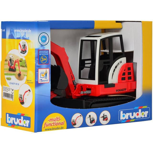 bruder Byggekøretøj model Schaeff Mini-gravemaskine HR16 Færdig model Byggekøretøj modelbyg