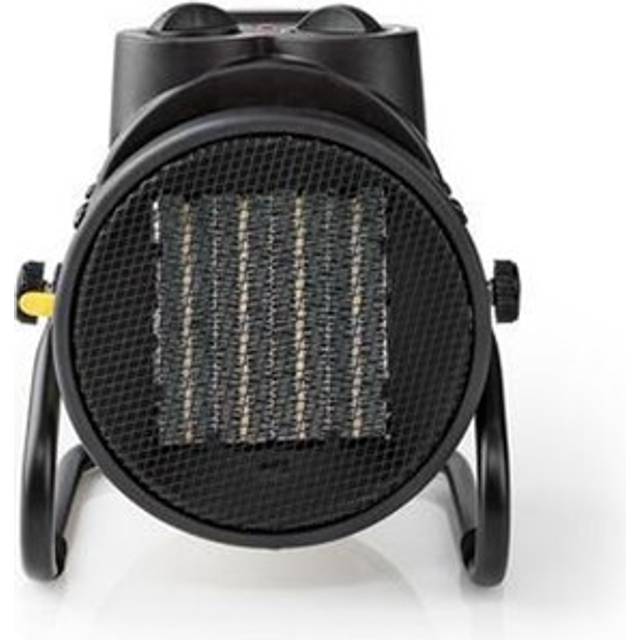 Nedis Ceramic Fan Heater Industrial Design 2000W Yellow 3 Settings