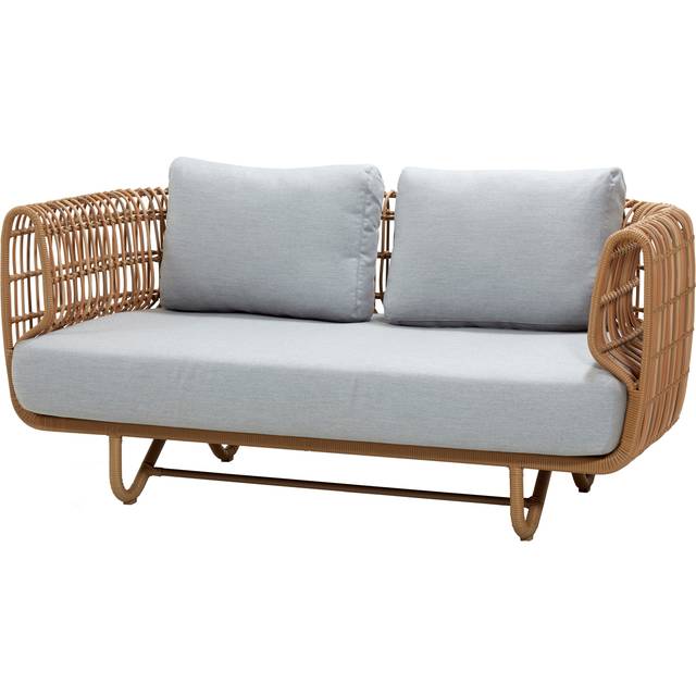 Cane-Line - Nest Outdoor 2-sitssoffa White - Utomhussoffor - Foersom &amp; Hiort-Lorenzen MDD