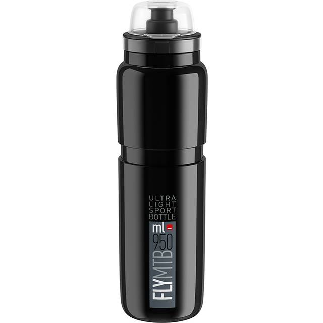 Elite Fly Water Bottle 950ml Clear Grey