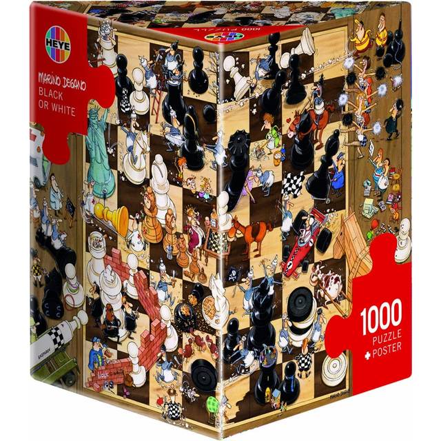 Jigsaw Puzzle - 1000 Pieces - Degano : Black or White