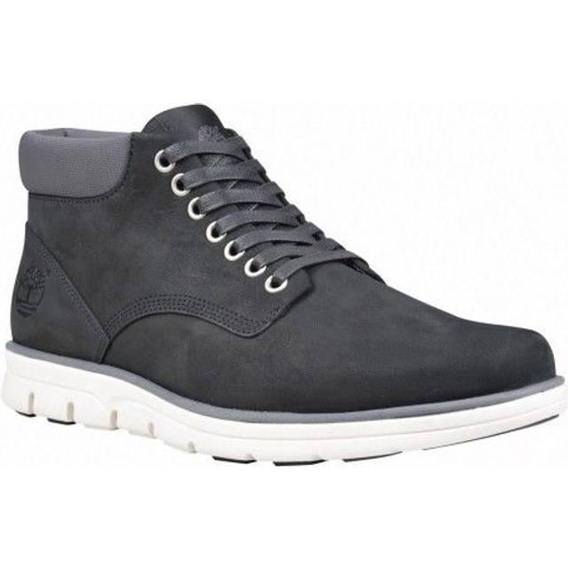 Bradstreet High Top Trainers in Leather - Black - 46 (11)