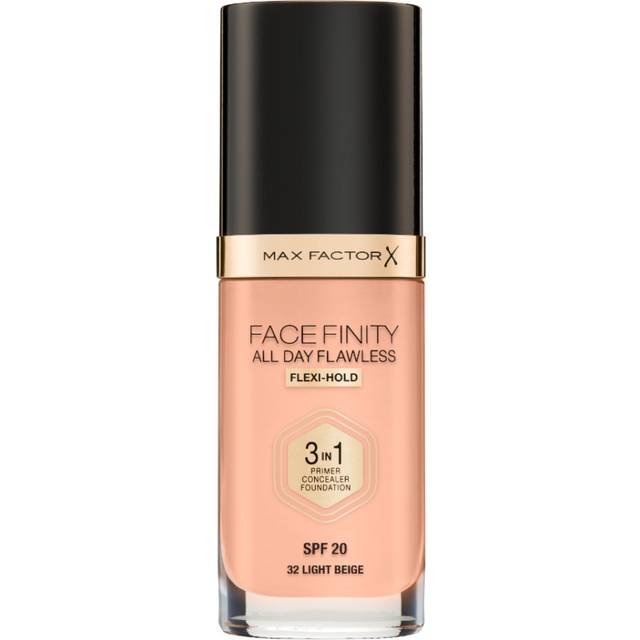 Max Factor Facefinity All Day Flawless 3 in 1 Foundation SPF20 #N32 Light Beige