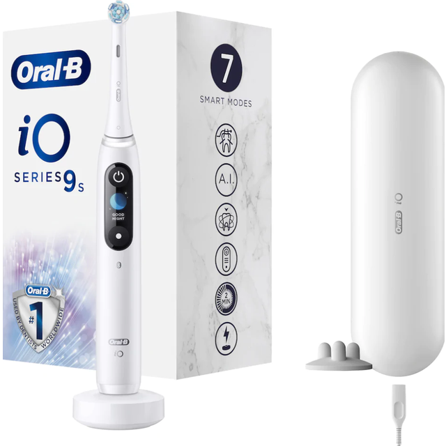Oral-B iO Series 9 Ultimate Clean White - Elektrisk tandbørste test - Techii.dk