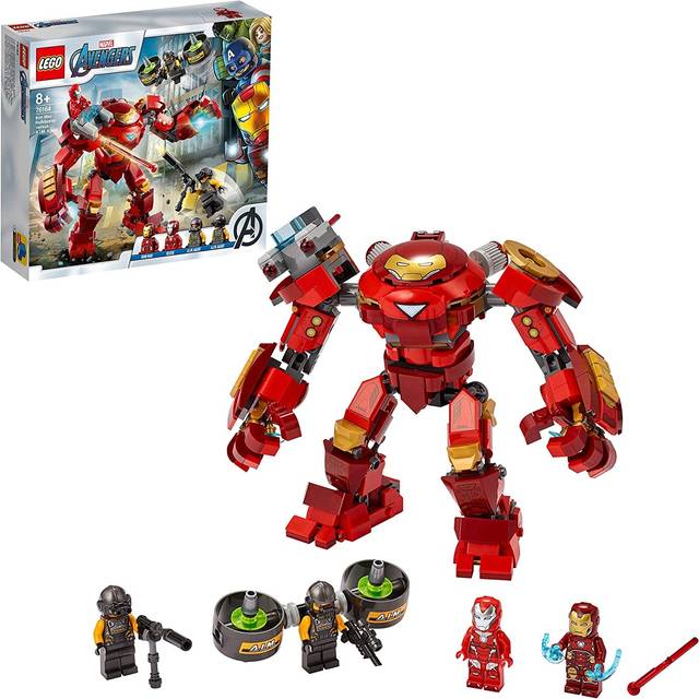 LEGO Super Heroes Marvel Avengers Iron Man Hulkbuster vs. A.I.M. Agent Set 76164