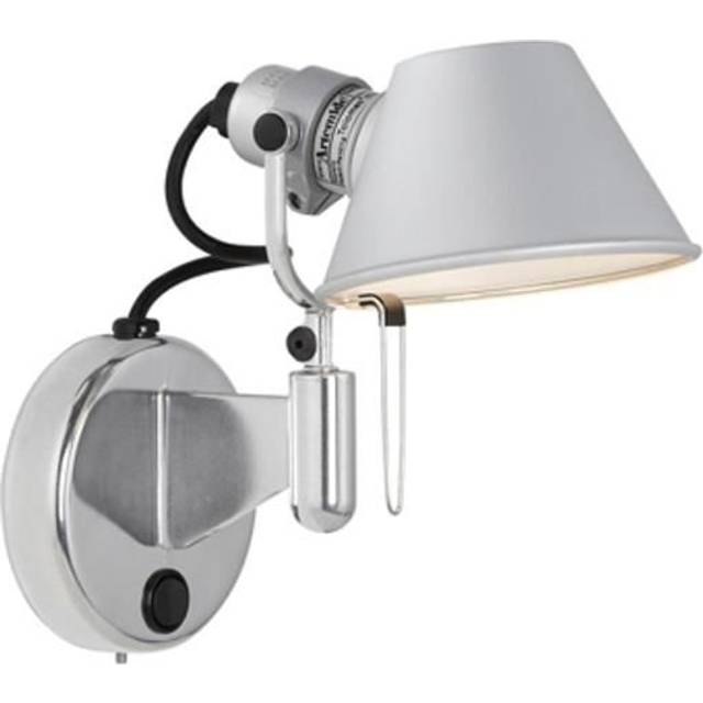 Tolomeo Micro Faretto, alu uden afbryd
