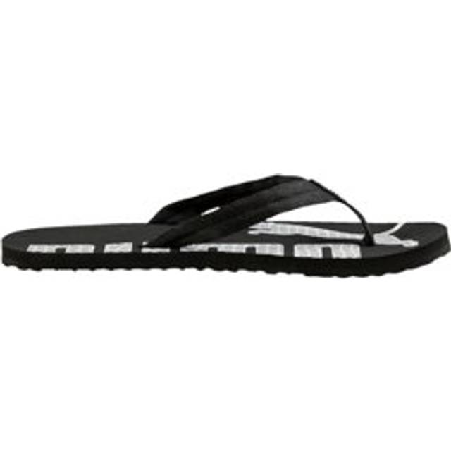 PUMA unisex - vuxen Epic Flip V2 Flipflop, Svartvit, 35.5 EU