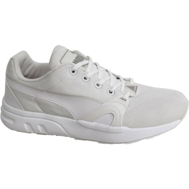 Puma Trinomic XT S White Textile Mens Lace Up Trainers 359135 03 - Size UK 4
