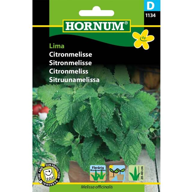 Hornum Citronmeliss, Lima