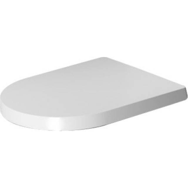 Duravit Me By Starck Toilet Seat And Cover; White; Soft Close, White