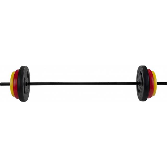 Pure2Improve - 20kg Cement Barbell Set - Black - One Size
