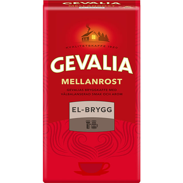 Gevalia Kaffe Mellanrost El-brygg