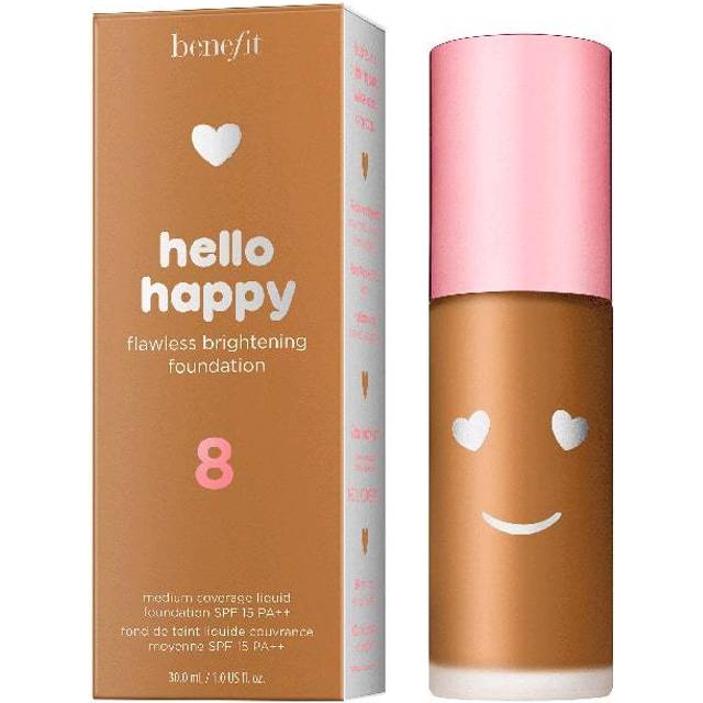 Benefit Hello Happy Brightening Foundation - SHADE 8