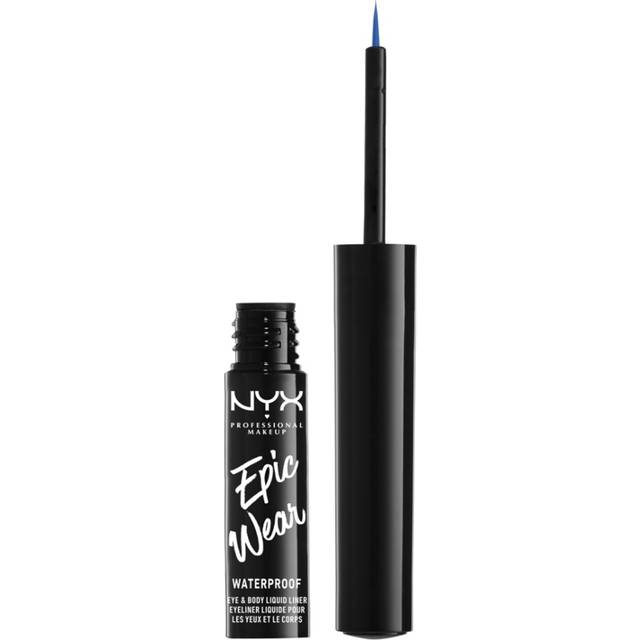 NYX PROFESSIONAL MAKEUP, flytande liner för ansikte och kropp, Epic Wear Liquid Liner, nyans: Sapphire, 3,5 ml