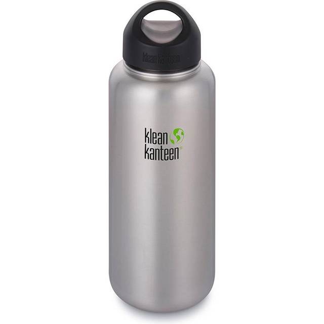 Klean Kanteen Wide 1182 ml (Wide Loop Cap) Brushed Stainless, 1182 ml