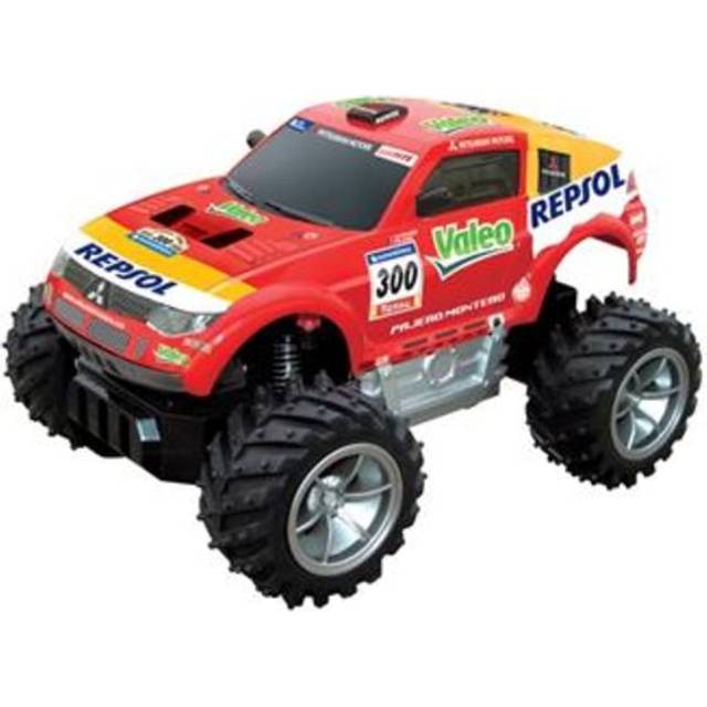 Rastar Pajero Evolution Dakar Rally R/C Car 1:18