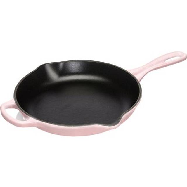 Le Creuset Cast Iron Frying Pan with Metal Handle - Shell Pink (23cm)