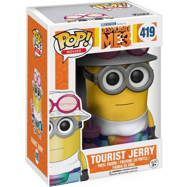 Funko Pop Movies Despicable Me 3 Metallic Jerry Vinyl Figure