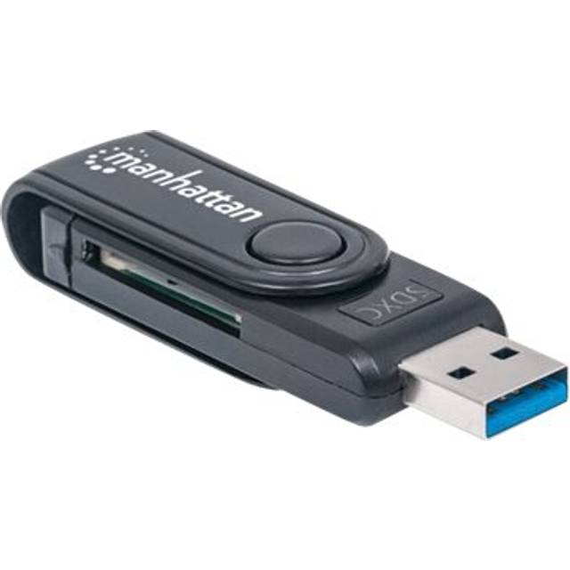 Manhattan USB 3.0 Mini Multi-Card Reader