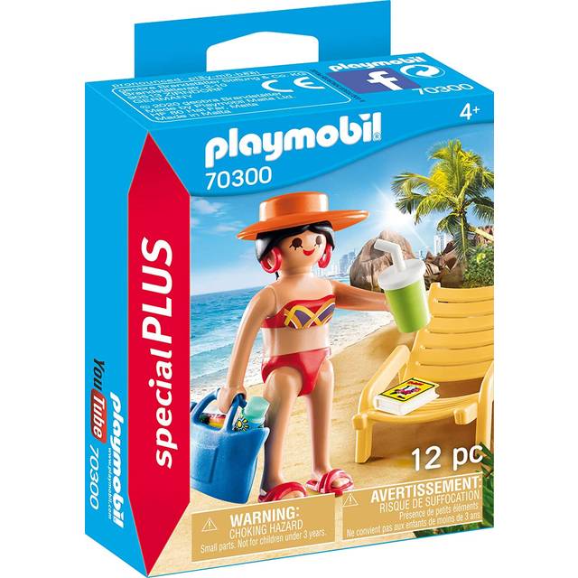 Playmobil - Sunbather With Lounge Chair