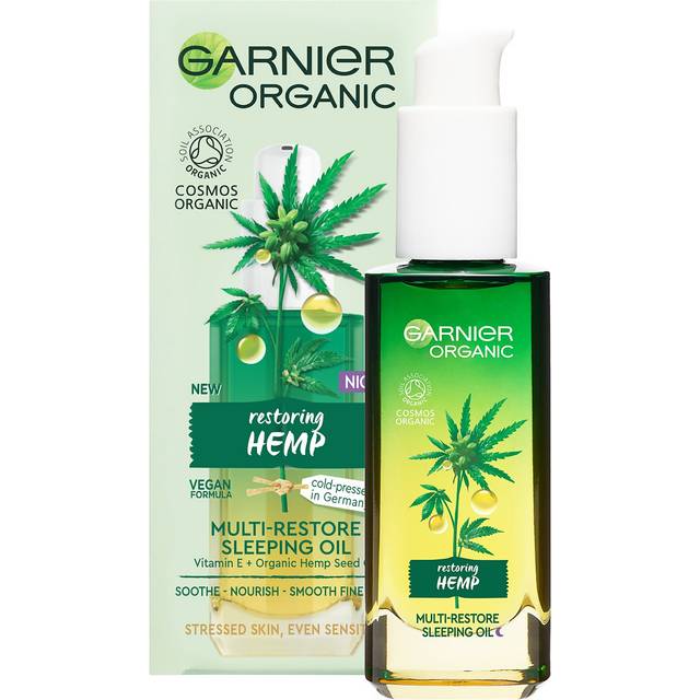 Garnier Organic Hemp Multi-Restore Facial Sleeping Oil 30ml