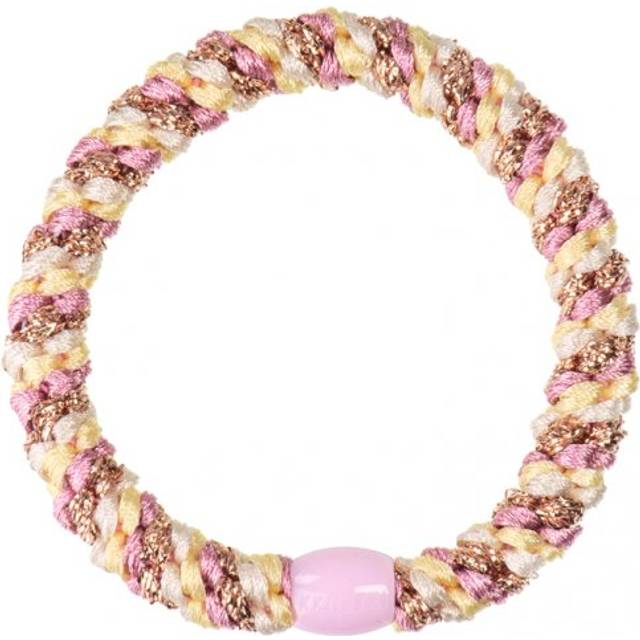 Kknekki Hårsnodd - Bordeaux/Plommonlila Glitter - Kknekki - One Size - Håraccessoarer